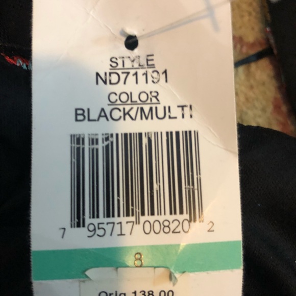 Nicole Miller Embroidered Cocktail Dress - Picture 5 of 5